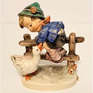 Vintage Goebel Hummel Barnyard Hero Figurine #195 W Germany